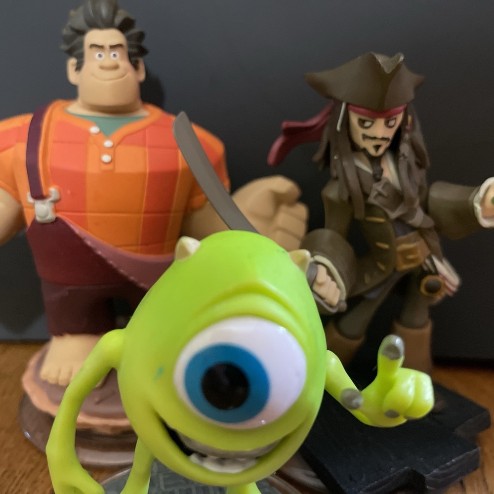 Disney Infinity Compatible Characters | Mike Waz., Wreck in Ralph, Jack Sparrow
